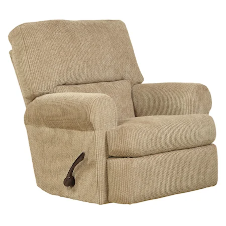 Rocker Recliner with Extra Padded Seat Back